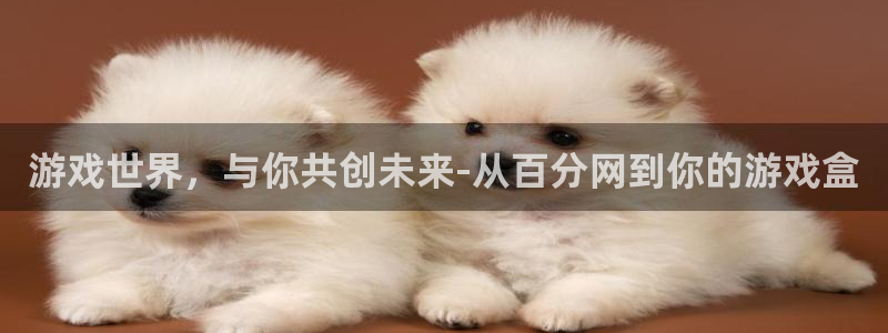 游戏世界，与你共创未来-从百分网到你